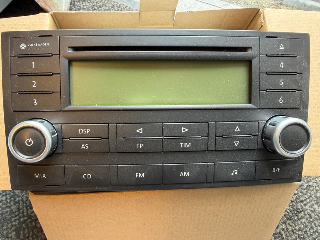 Originele VW Delta autoradio uit T5 California, Ophalen of Verzenden, Gebruikt