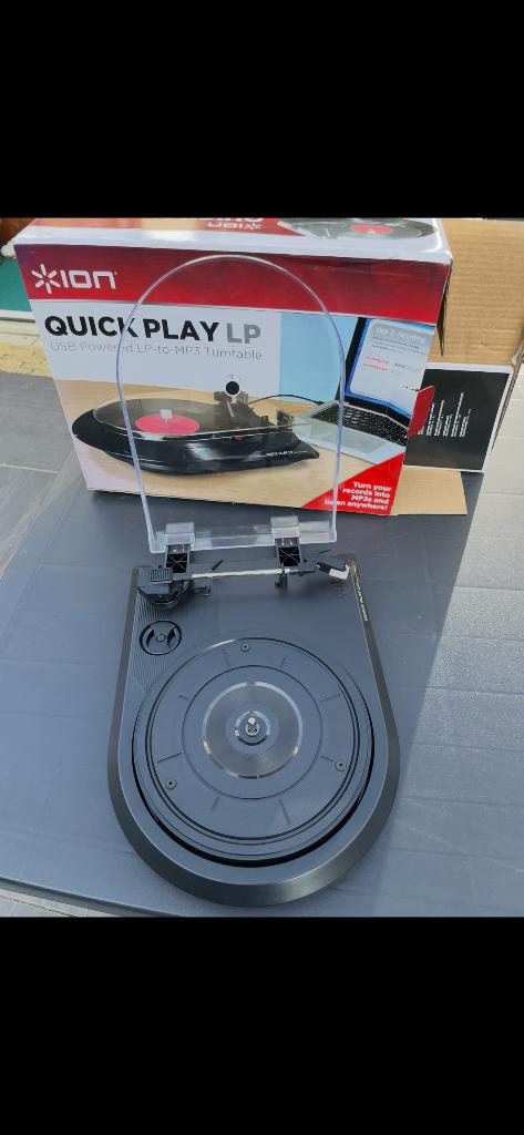 ION Quick play LP to MP3, Overige merken, Nieuw, Ophalen of Verzenden, USB-aansluiting