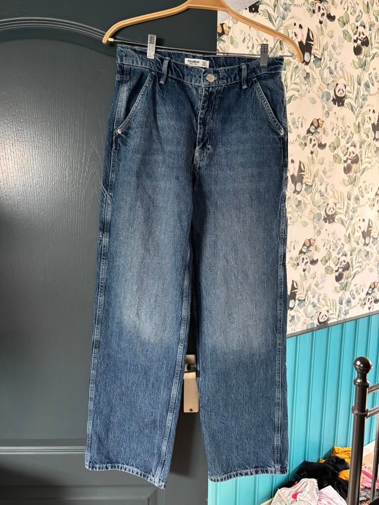 Pull & bear jeans, Ophalen of Verzenden, Zo goed als nieuw, Blauw, W28 - W29 (confectie 36)