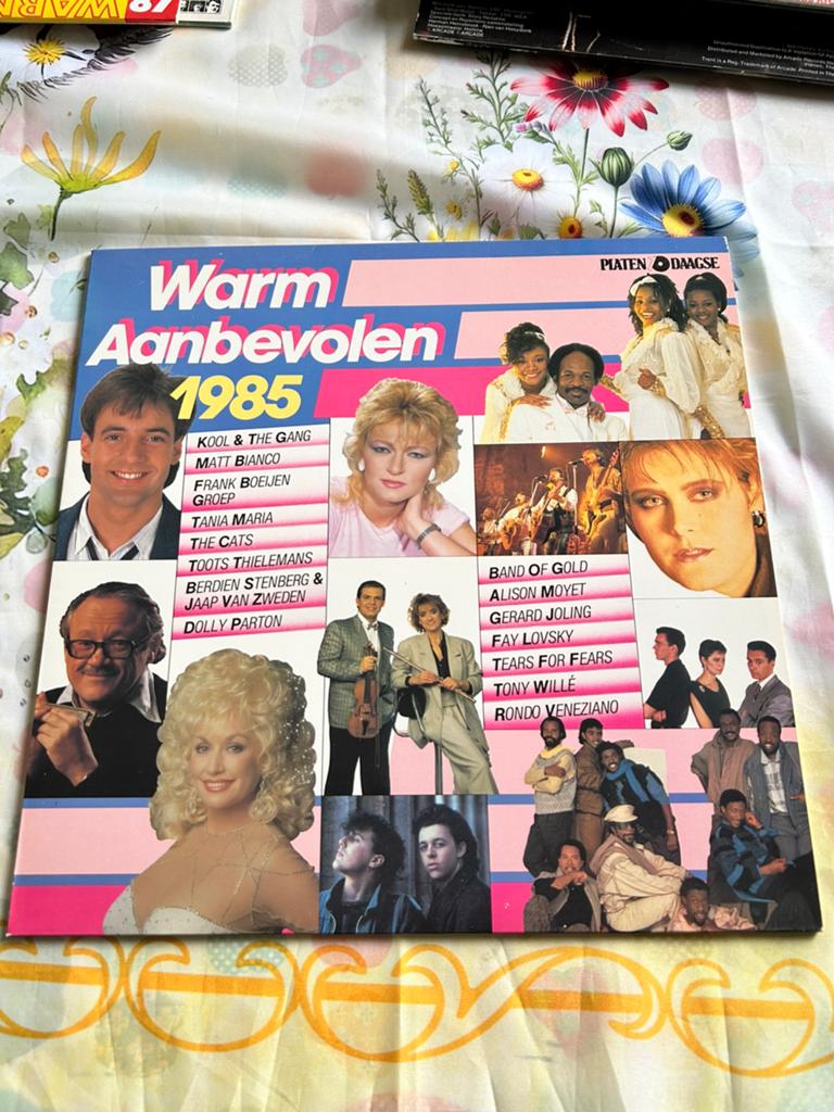 LP - Warm Aanbevolen 1985 - Diverse Artiesten, Gebruikt, Overige formaten, 1980 - 1989, Ophalen of Verzenden