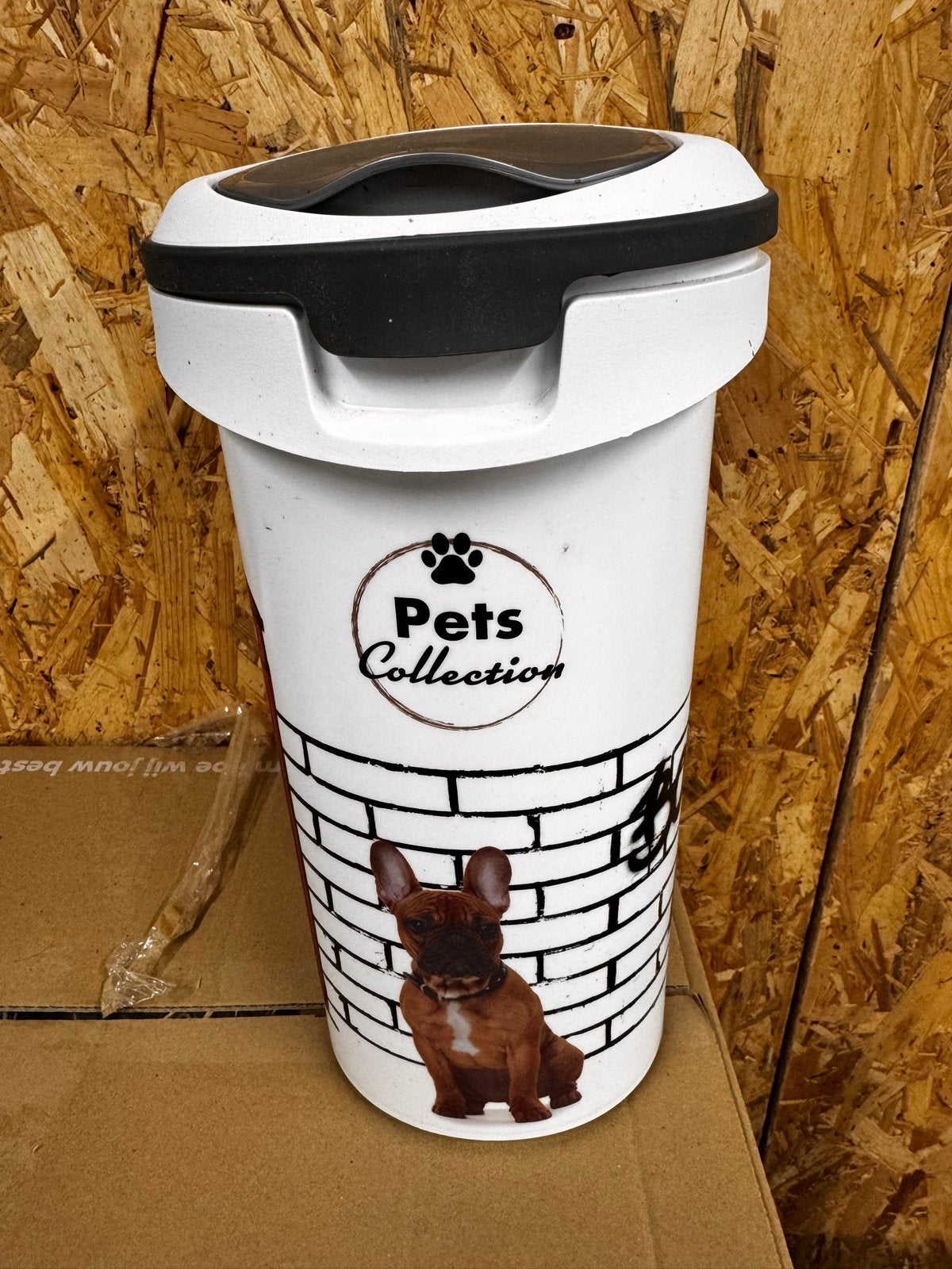 Nieuwe Honden voer contair 10 liter curver, Ophalen of Verzenden, Hond