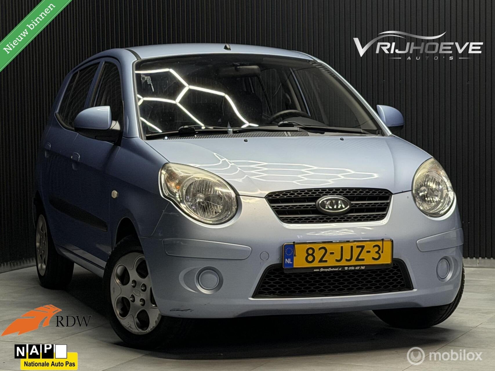 Kia Picanto 1.1 X-pect|NAP|APK|STUURBEKR, Gebruikt, 400 kg, Origineel Nederlands, Bedrijf