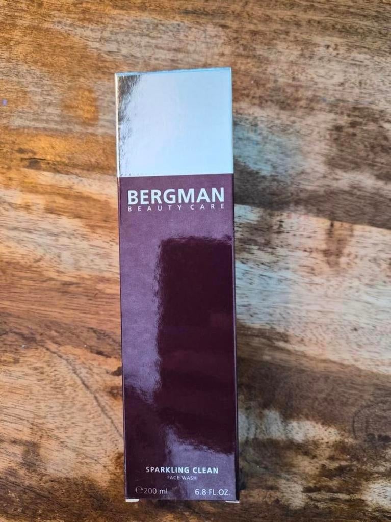 Bergman Facewash Sparkling Clean 200ml - Nieuw & Ongeopend, Sieraden, Tassen en Uiterlijk, Uiterlijk | Gezichtsverzorging, Ophalen of Verzenden