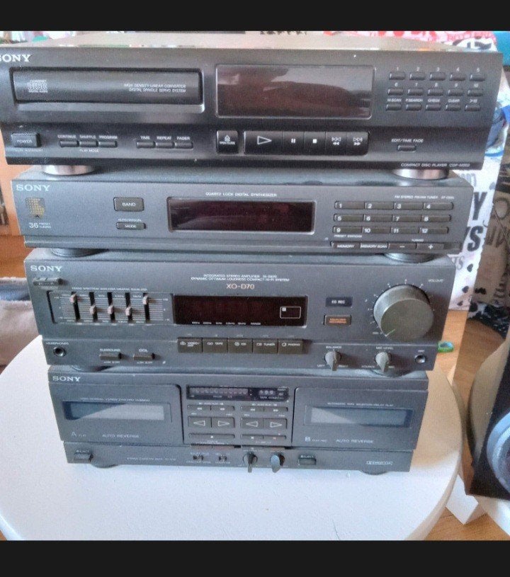 VINTAGE stereotoren Sony uit de jaren 90, Audio, Tv en Foto, Ophalen, Sony, Losse componenten