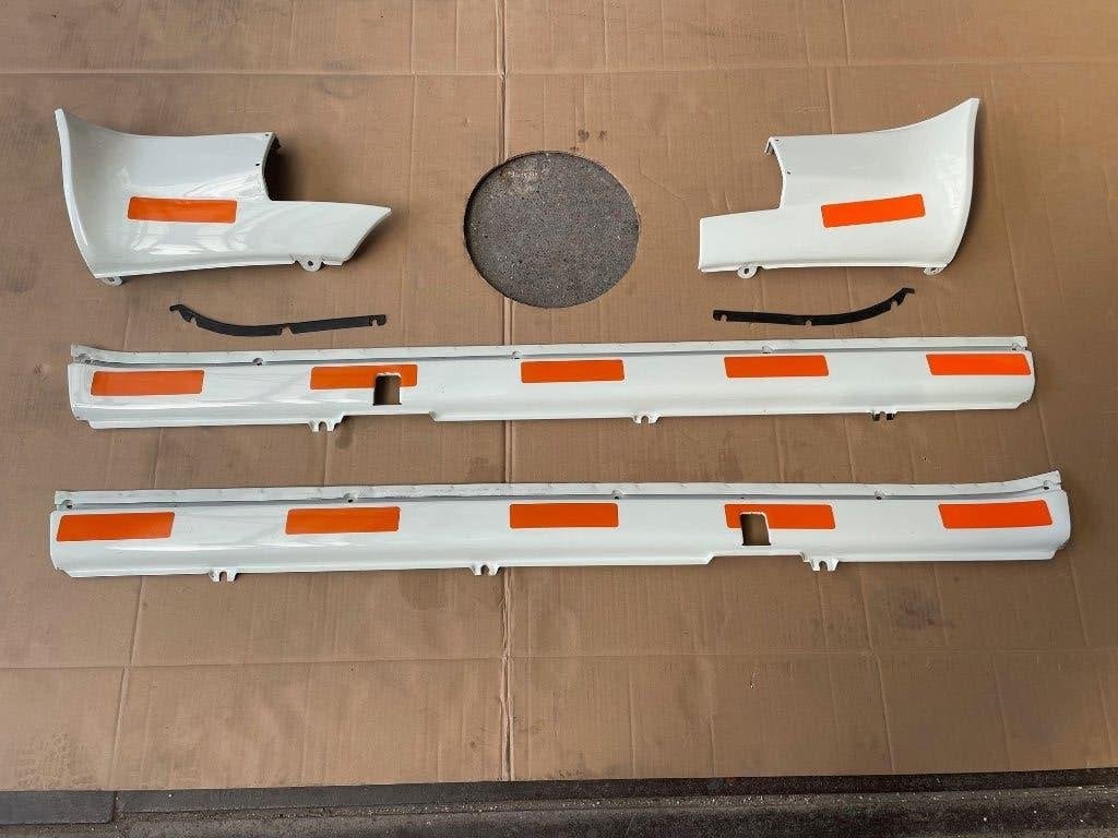 dorpellijsten + achterbumper hoeken Rijkspolitie Porsche 911, Ophalen, Gebruikt, Porsche, Bumper