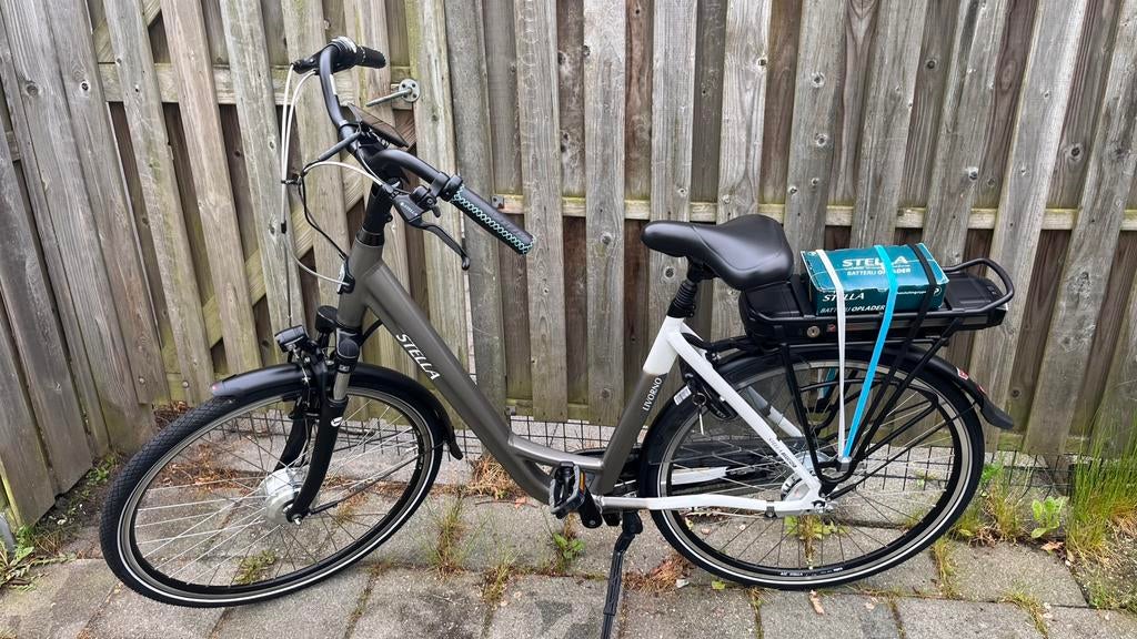 Stella Livorno elektrische dames fiets nieuw 500km /522Wh, Zo goed als nieuw, 51 tot 55 cm, 50 km per accu of meer, Ophalen