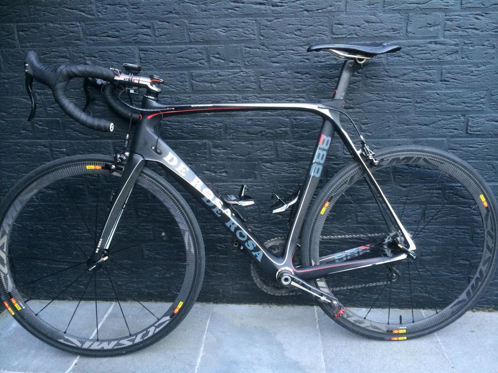 De Rosa Superking 888 racefiets - Campagnolo EPS, Mavic carb, Fietsen en Brommers, Fietsen | Racefietsen, Overige merken, Carbon