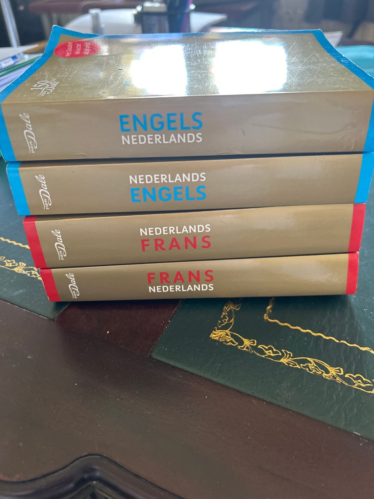 Van Dale Woordenboeken: Engels en Frans (4 delen), Boeken, Woordenboeken, Ophalen, Zo goed als nieuw, Van Dale, Engels