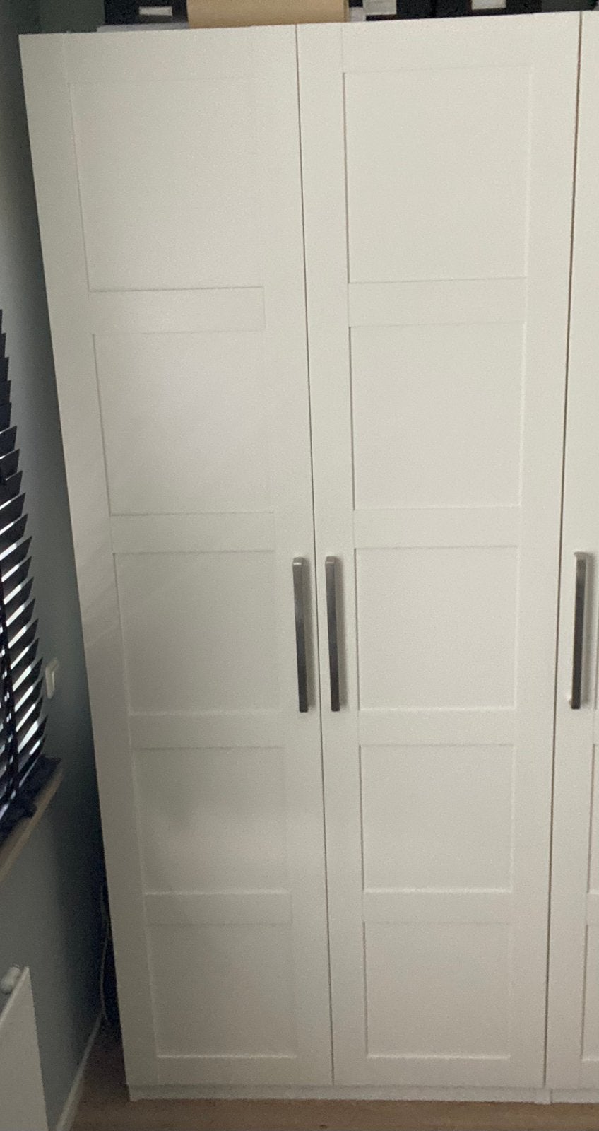Witte pax kledingkast, Ophalen, Overige materialen, 200 cm of meer, 50 tot 100 cm