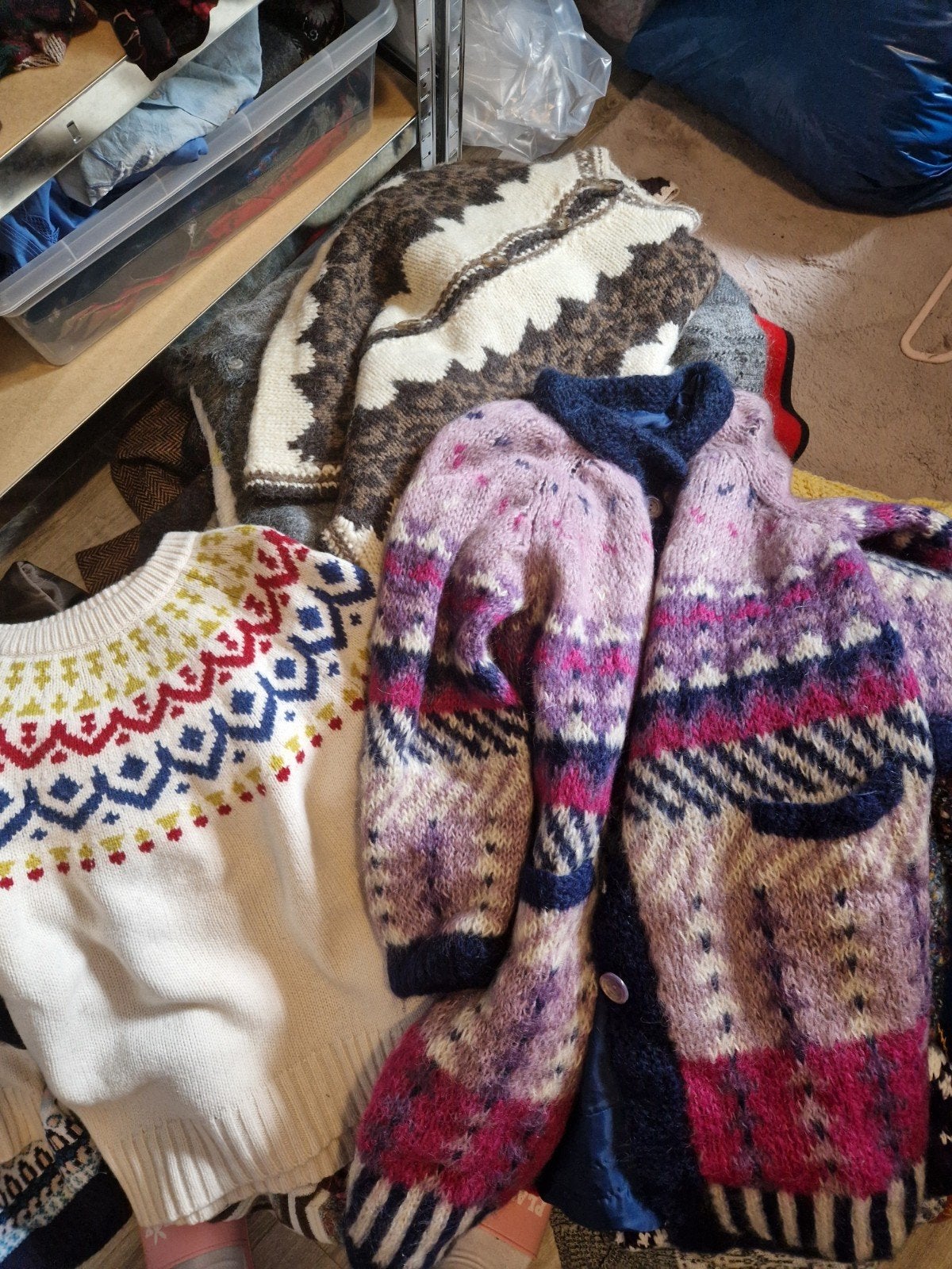 Gave partij vintage kleding herfst/winter mix, Kleding | Dames, Ophalen of Verzenden, Zo goed als nieuw