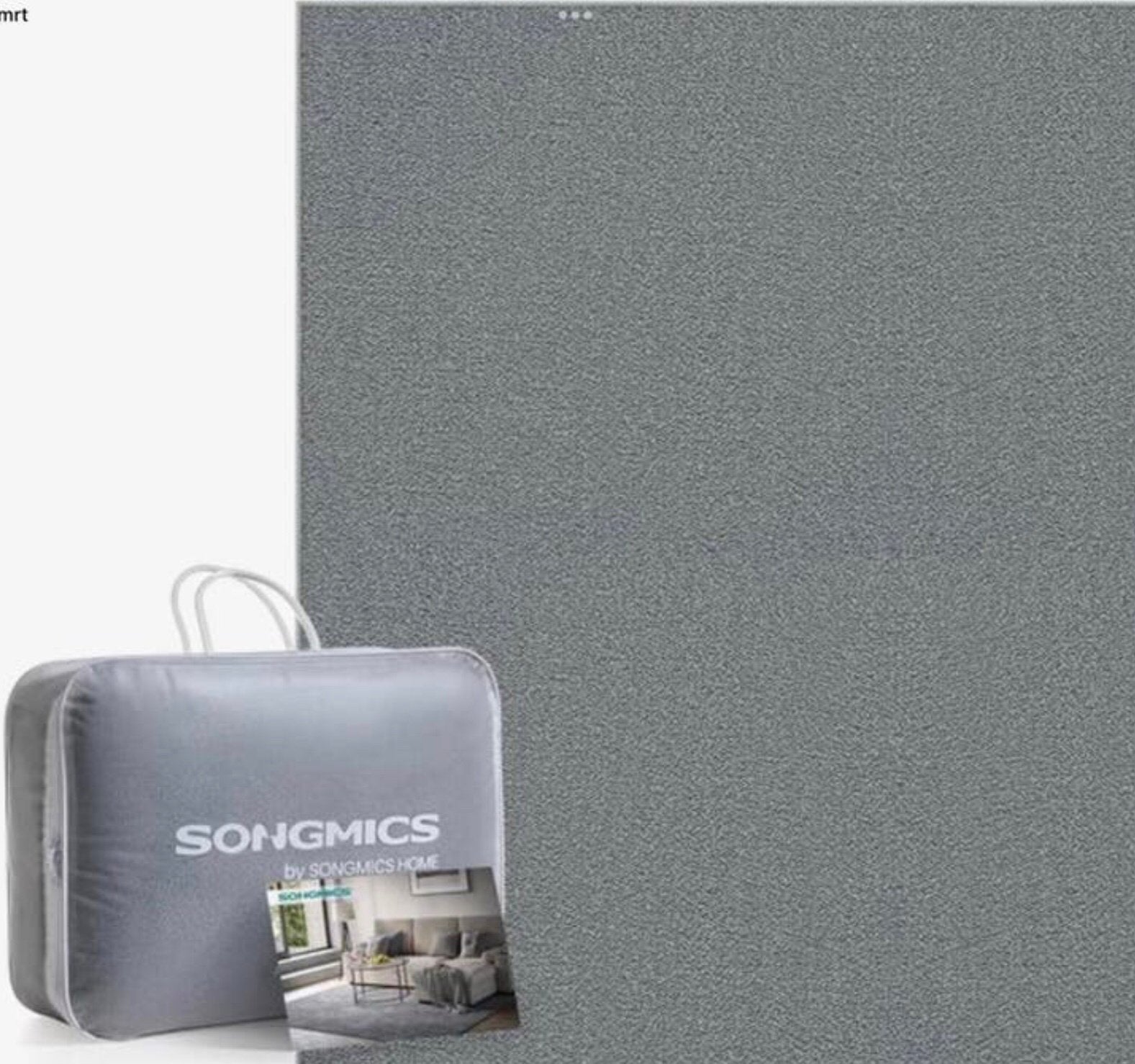 SONGMICS TAR012G01 VLOERKLEED / TAPIJT, Huis en Inrichting, Stoffering | Tapijten en Kleden, 100 tot 150 cm, Nieuw, Ophalen of Verzenden