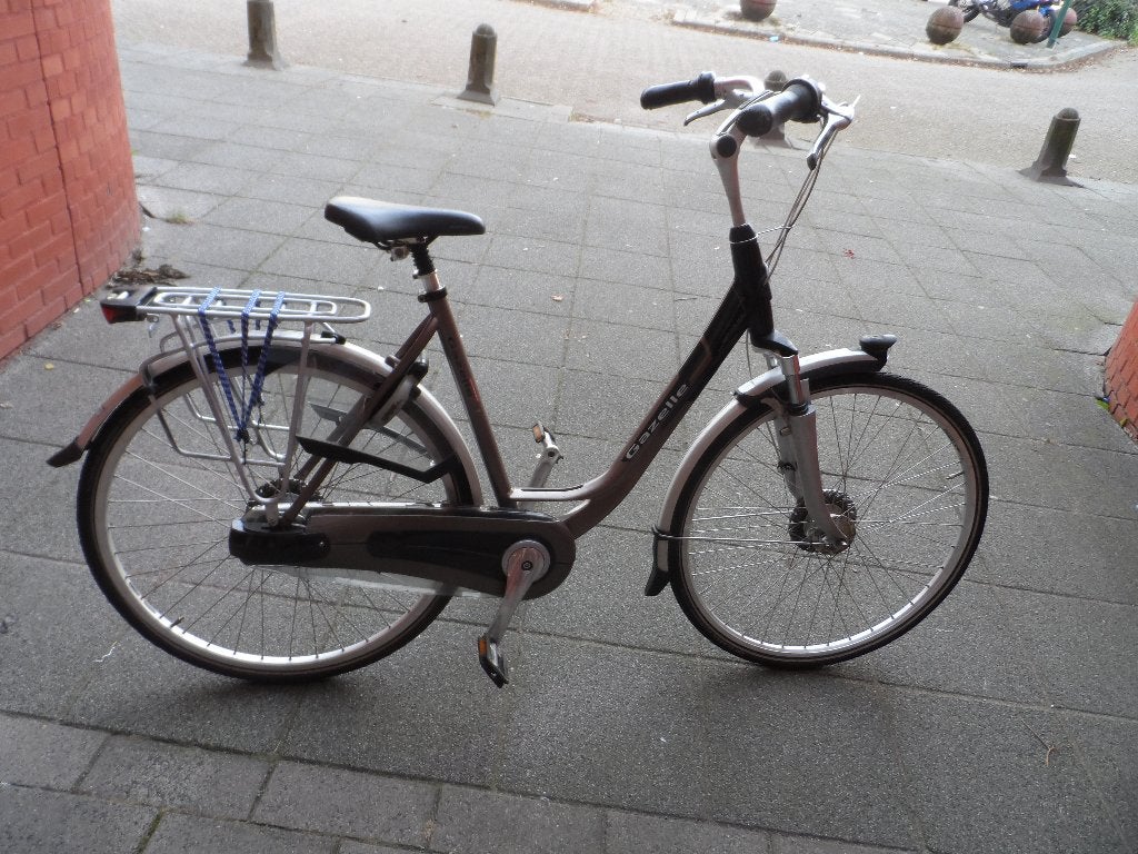 GAZELLE  ORANGE   ELITE  57  CM., Ophalen, (Extra) lage instap, 56 cm of meer, Zo goed als nieuw