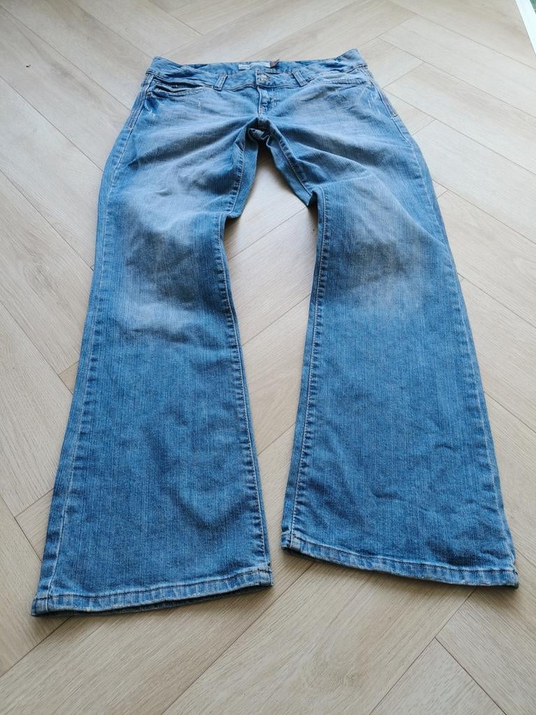 Y2K Vintage Aeropostale Jeans XL - Miss Me Stijl, Kleding | Dames, Spijkerbroeken en Jeans, Ophalen of Verzenden