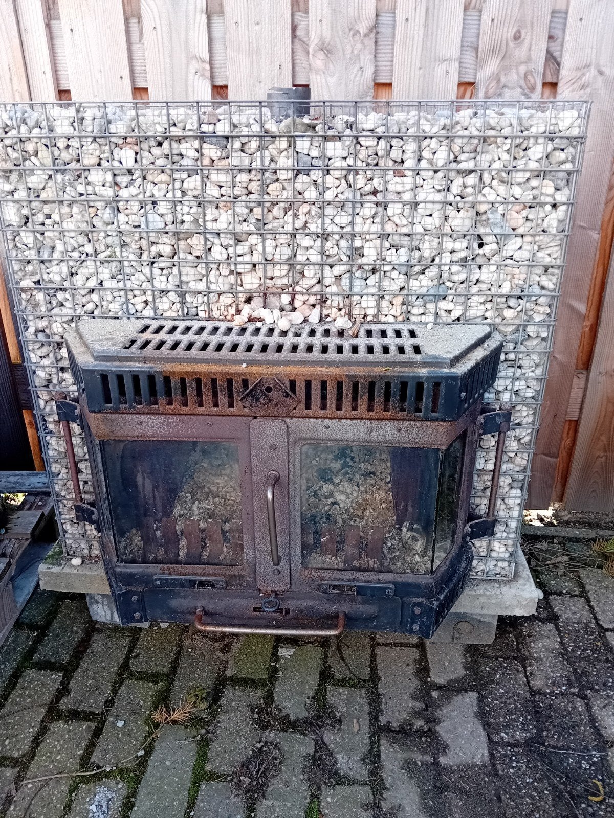 GRATIS tuinhaard, Ophalen, Gebruikt