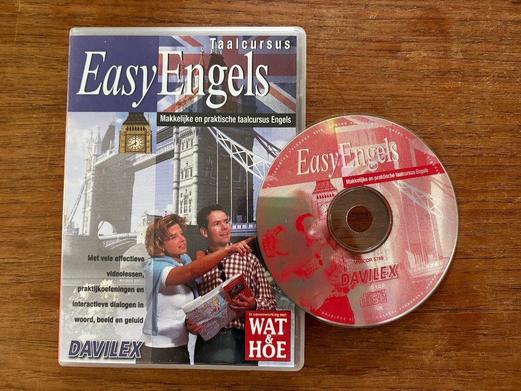 CD Easy Engels Taalcursus Davilex, Ophalen of Verzenden, Zo goed als nieuw, Taalcursus, Windows