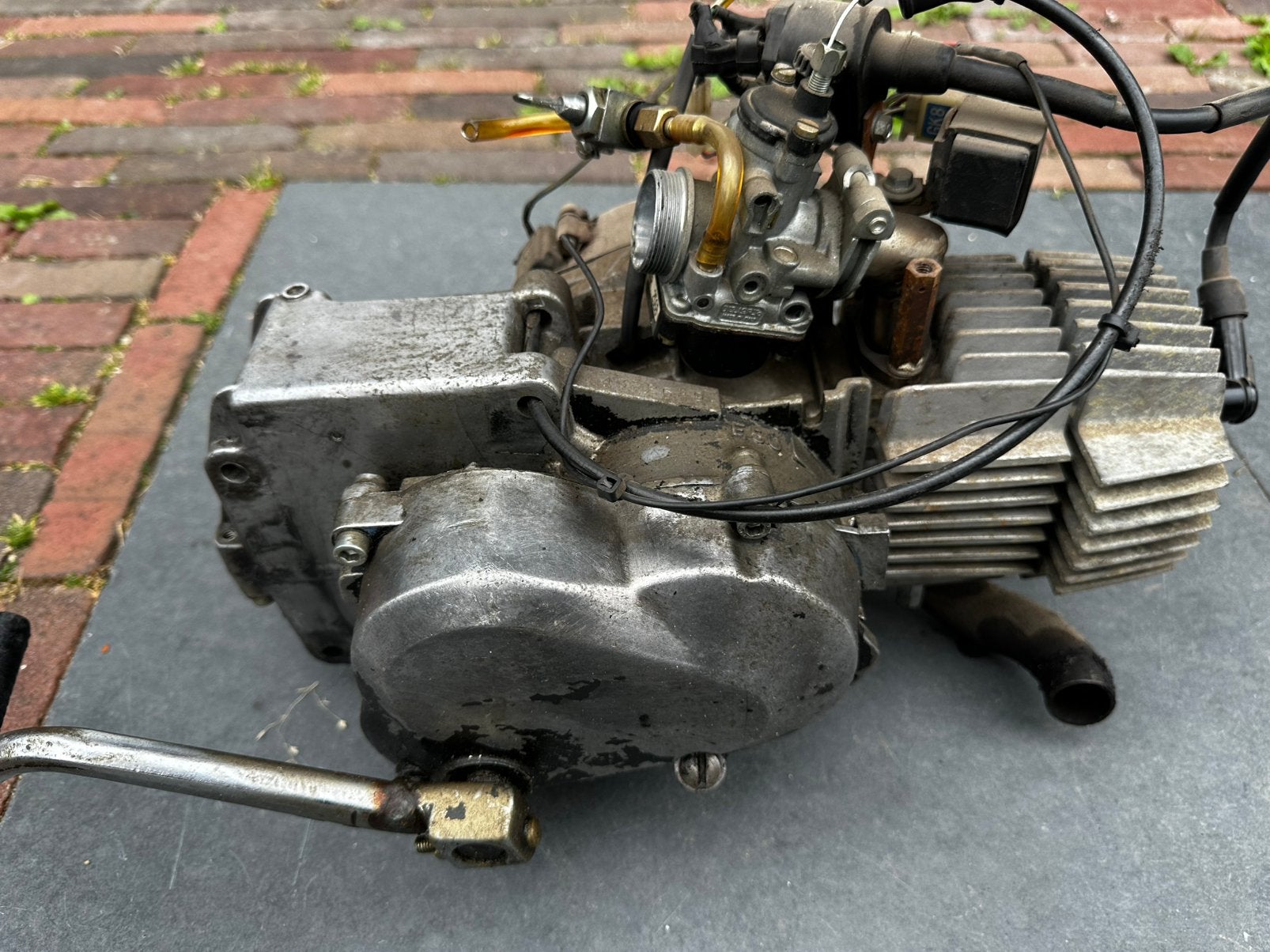 Puch maxi kickstart blok >lopend gedemonteerd<, Ophalen, Gebruikt, Blok