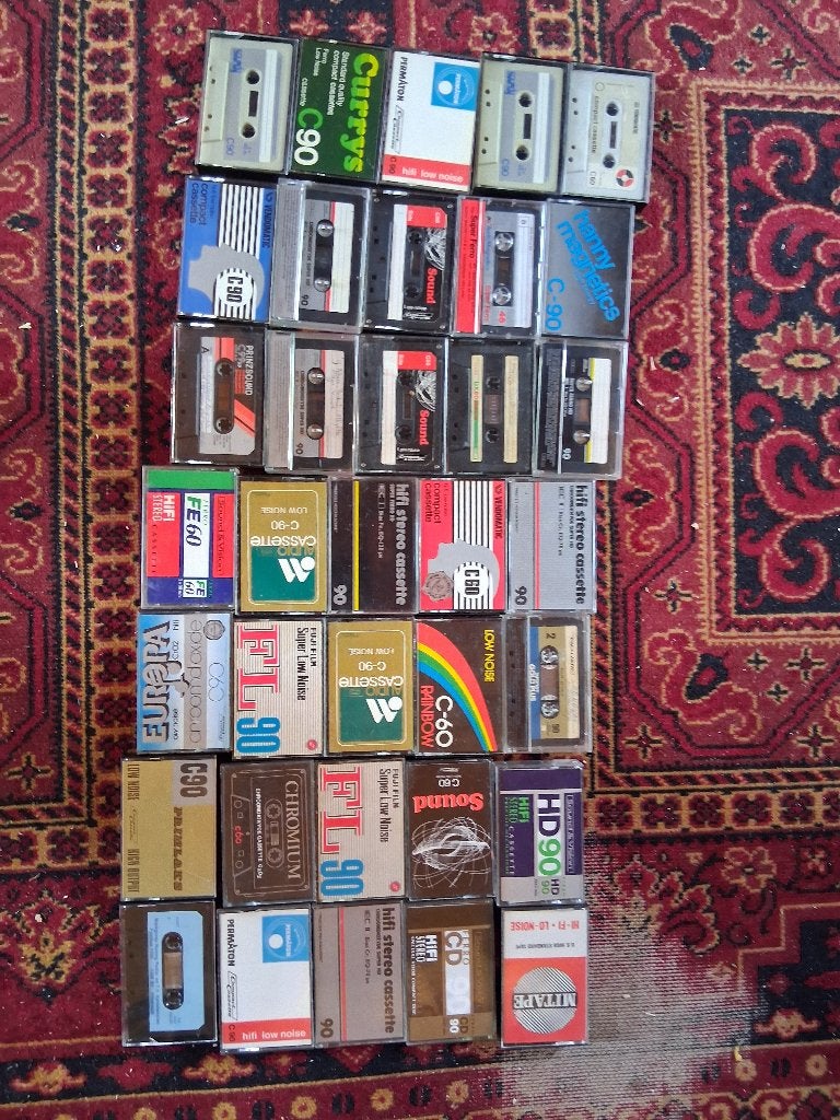 cassette bandjes, Ophalen of Verzenden, Gebruikt, Overige genres, 2 t/m 25 bandjes
