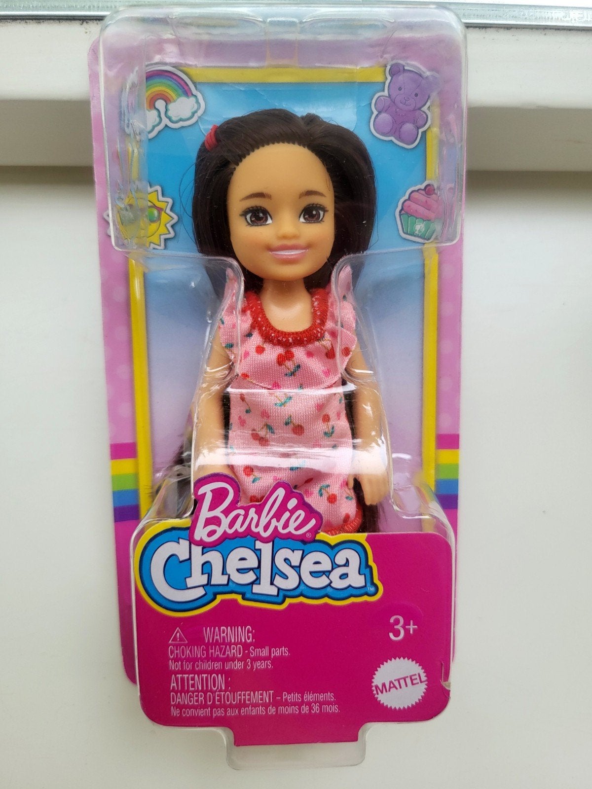 Barbie Chelsea popje in kersenjurkje, nieuw in doos, Ophalen of Verzenden, Nieuw, Barbie