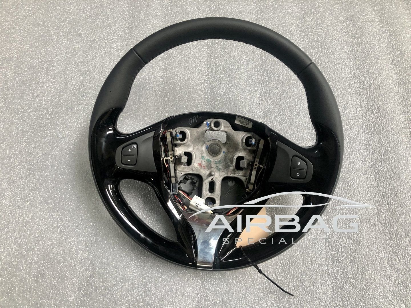 Renault Clio Leren Stuur Zwart 2013-2019 98510543R, Gebruikt, -, Renault, -