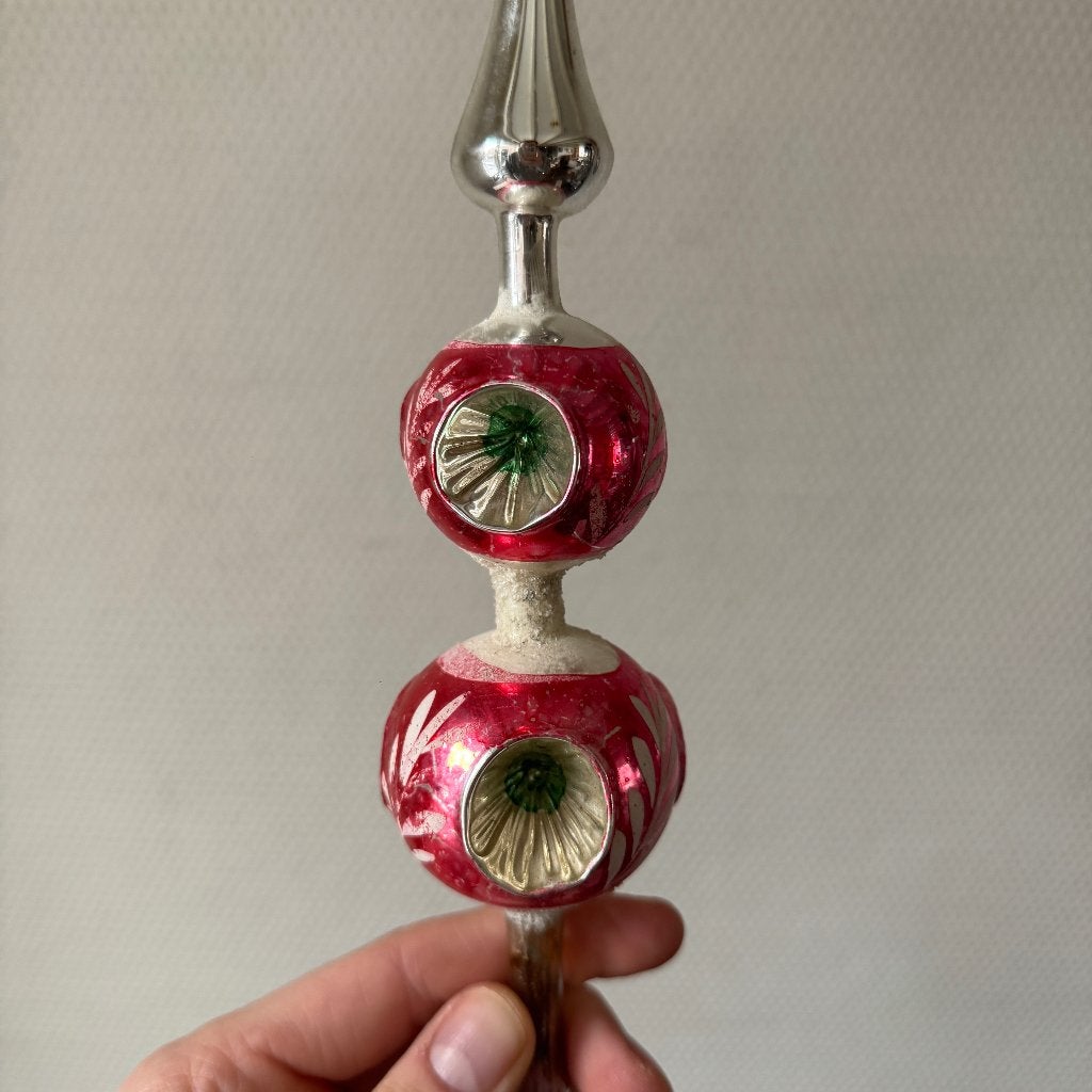 Prachtige Antieke Roze Deuk Piek, Deukpiek, 6 Deuken Vintage, Diversen, Ophalen of Verzenden
