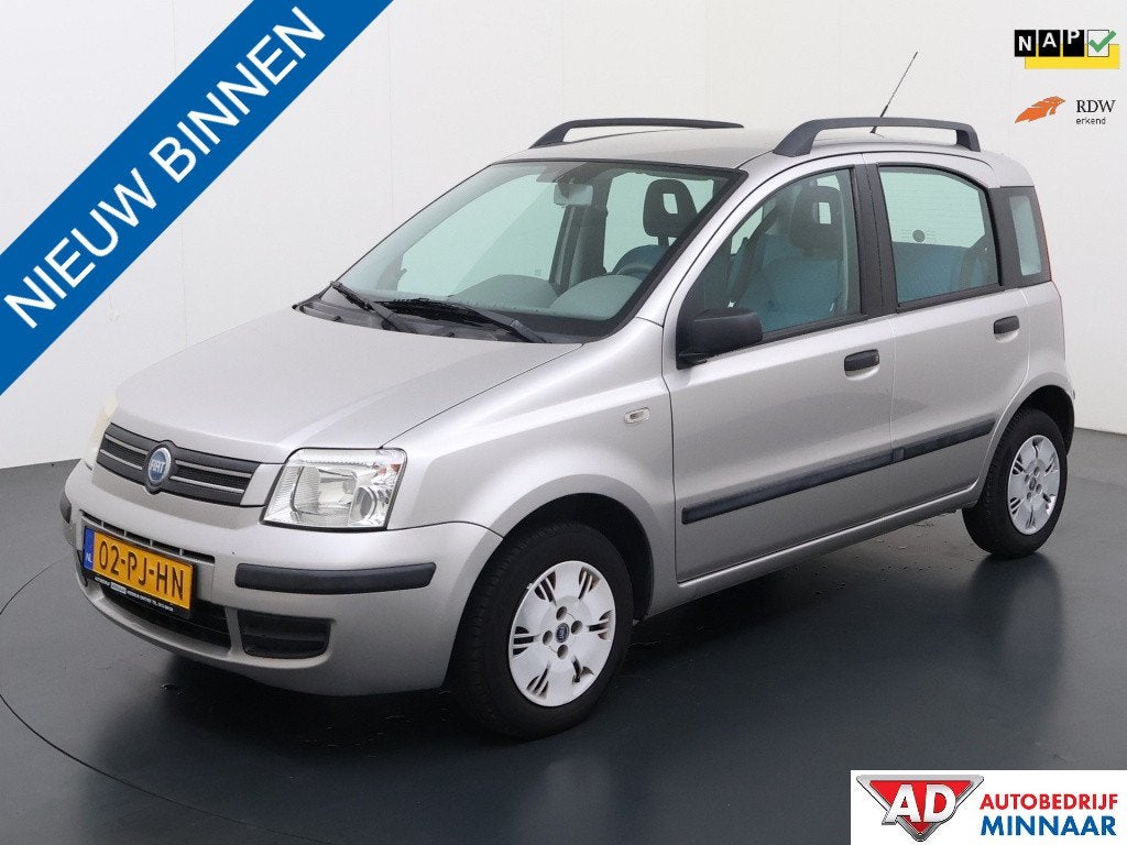 Fiat Panda 1.2 Class (bj 2004), Auto's, Parkeersensor, Gebruikt, Origineel Nederlands, Bedrijf