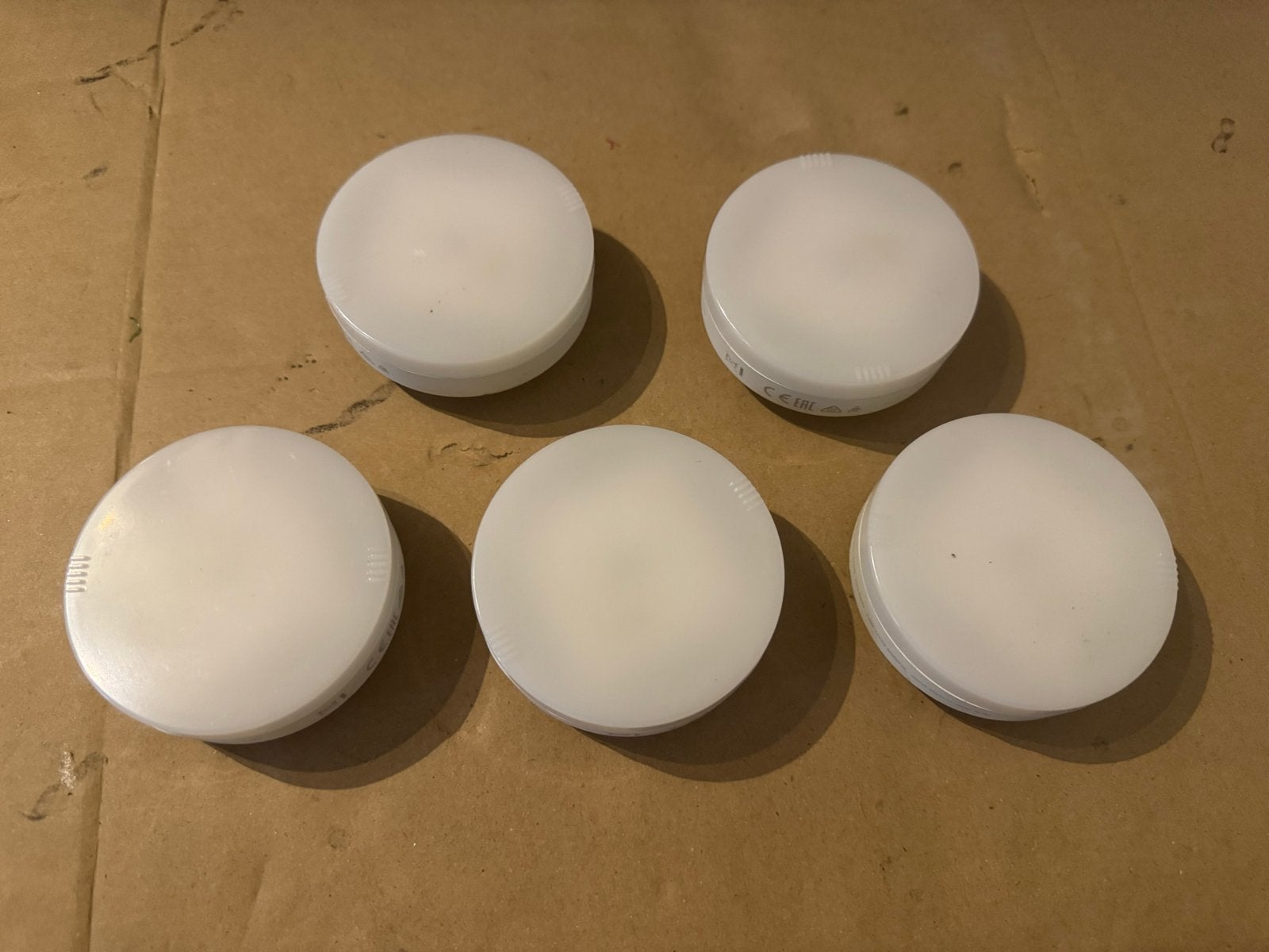 5x OSRAM GX53 LED Lampen 2700K Warm Wit 270lm, Led-lamp, Gebruikt, Osram, Overige fittingen