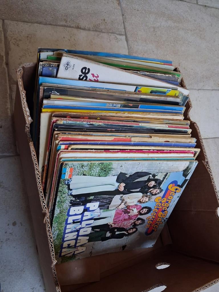 partij 12 inch LP- Pop, Nederlandstalig, Jaren '7, Cd's en Dvd's, Vinyl | Overige Vinyl, Complilatie, Ophalen of Verzenden, Gebruikt