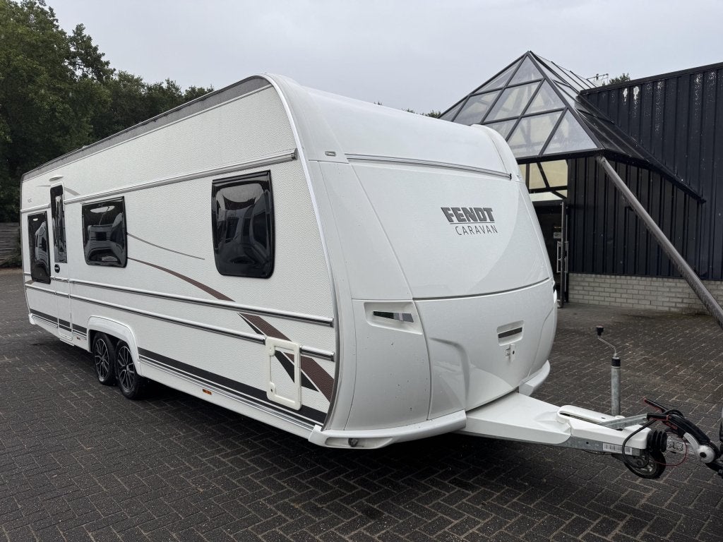 Fendt Palace 650 2021 | Airco | Voortent, Caravans en Kamperen, Caravans, Schokbreker, Bedrijf, Treinzit, Overige typen