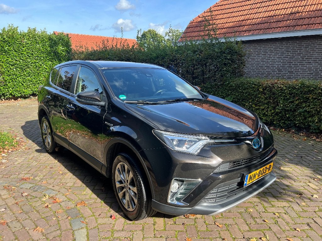 Toyota Rav4 2.5HYBRID 145KW 2WD CVT 2016  126.000km, Auto's, Stof, 2494 cc, Bruin, 155 pk