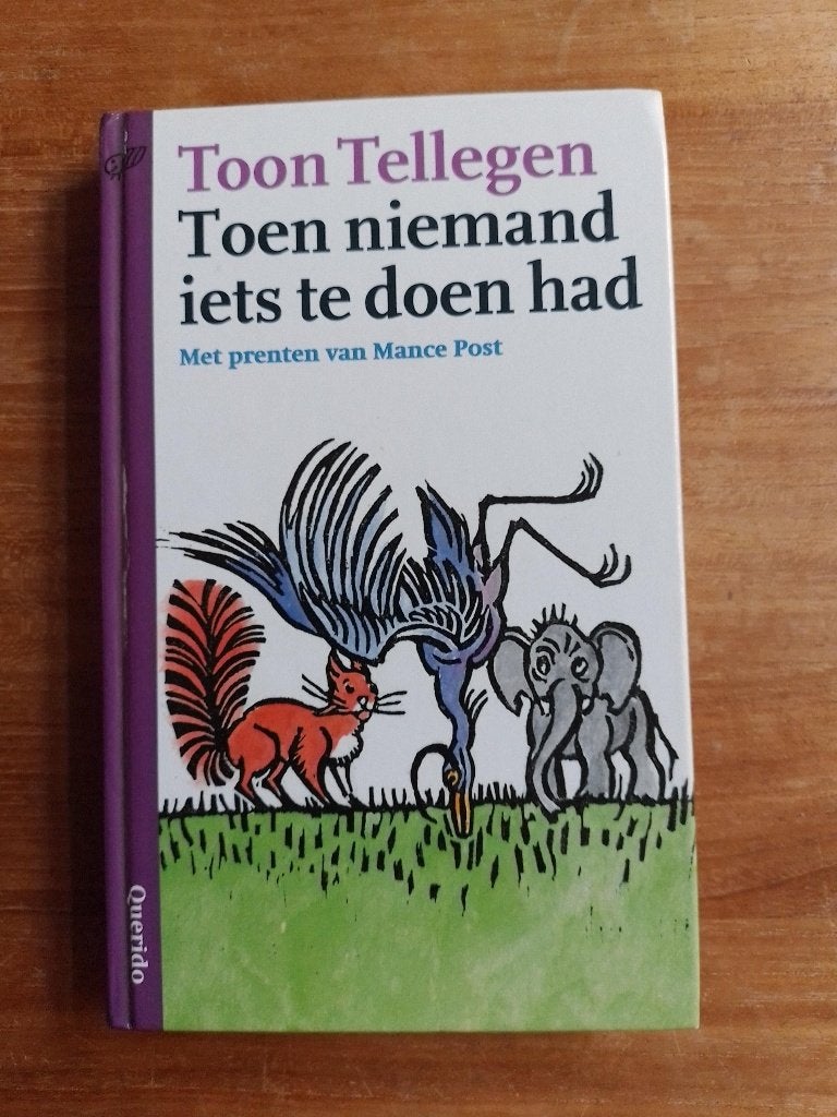 Toen niemand iets te doen had    Toon Tellegen, Gelezen, Fictie algemeen, Ophalen of Verzenden, Toon Tellegen