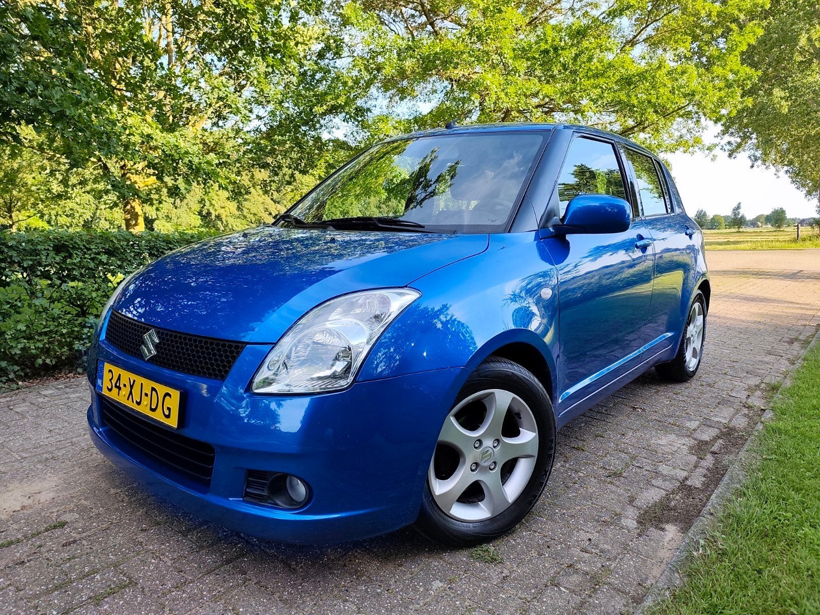 Suzuki Swift 1.5 5D Exclusive Automaat, Airco, apk 06-27!, Auto's, Suzuki, Stof, 40 €/maand, Swift, Bedrijf