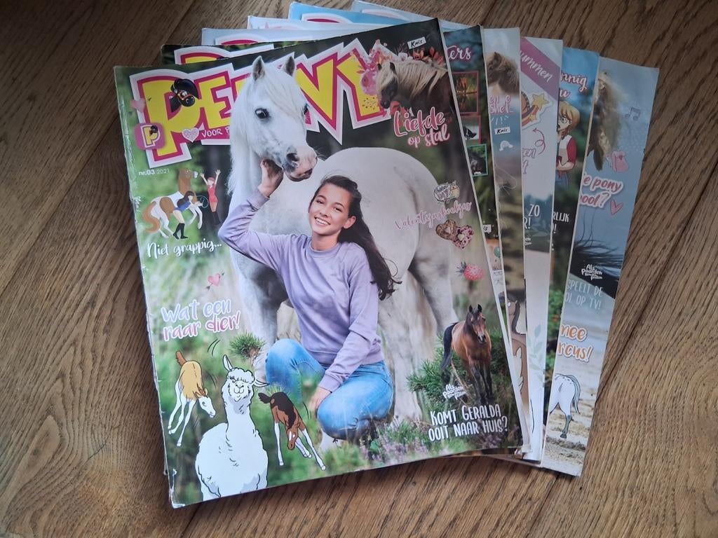 6 Penny tijdschriften - Paarden en pony's, Ophalen, Gelezen, Sport en Vrije tijd