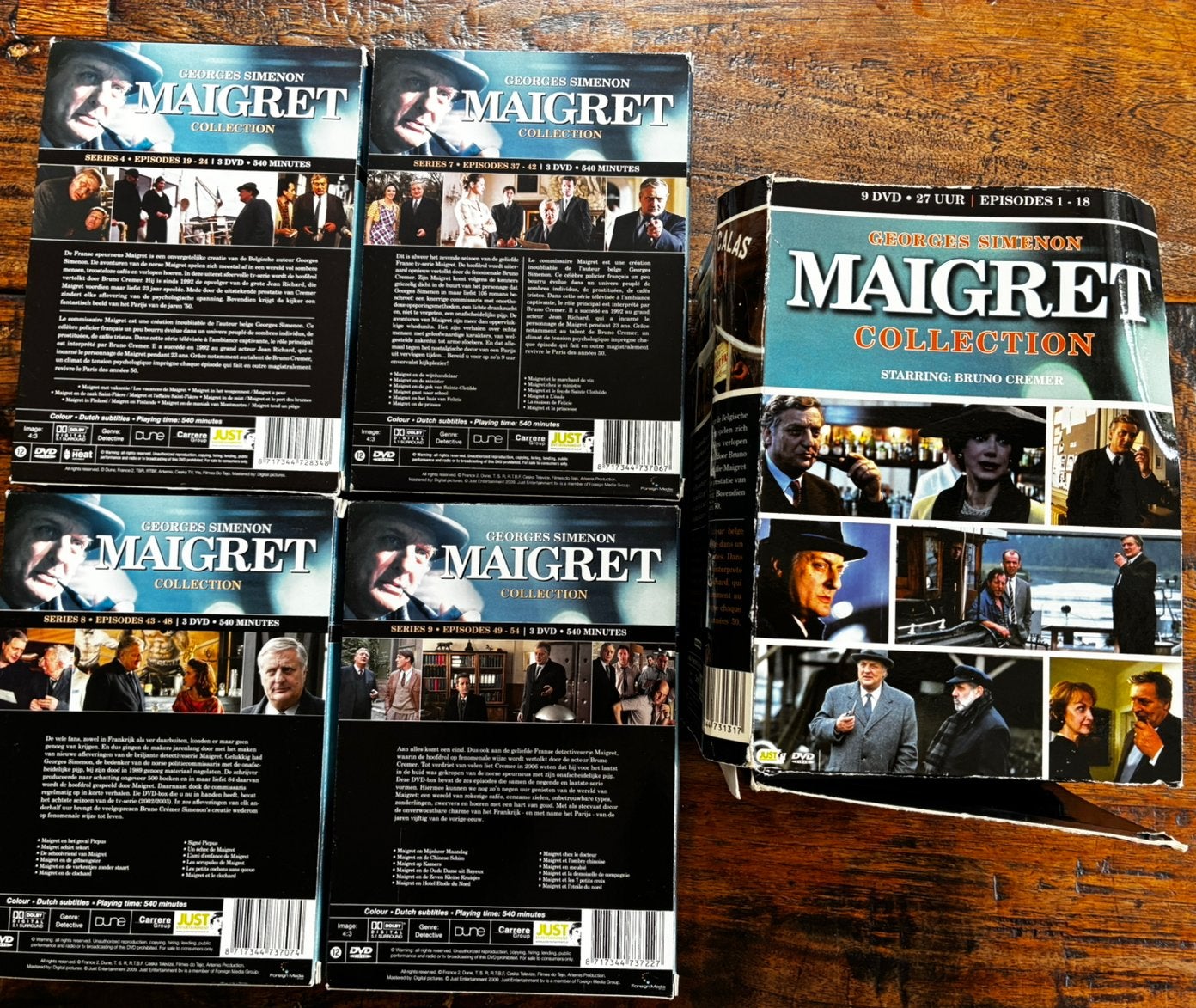 Maigret collectie dvd, Gebruikt, Alle leeftijden, Ophalen of Verzenden, Frans
