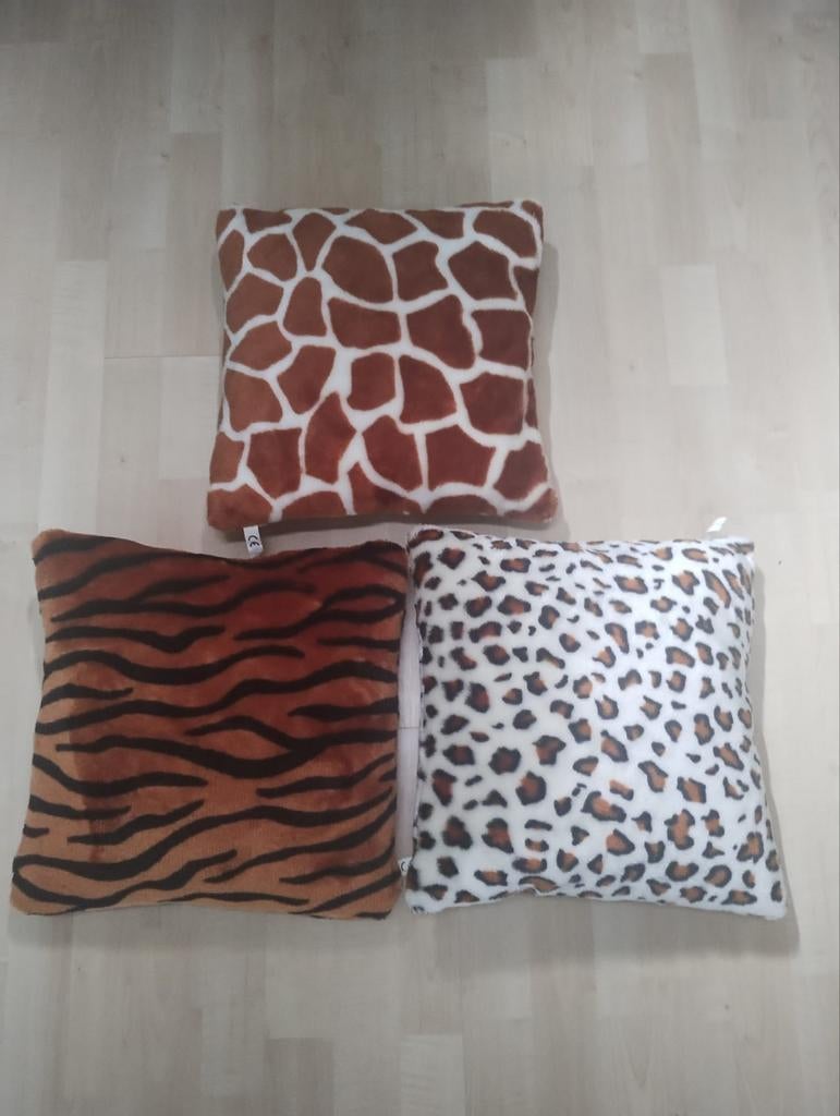 Jungle kussentjes, Ophalen, Zo goed als nieuw, Vierkant