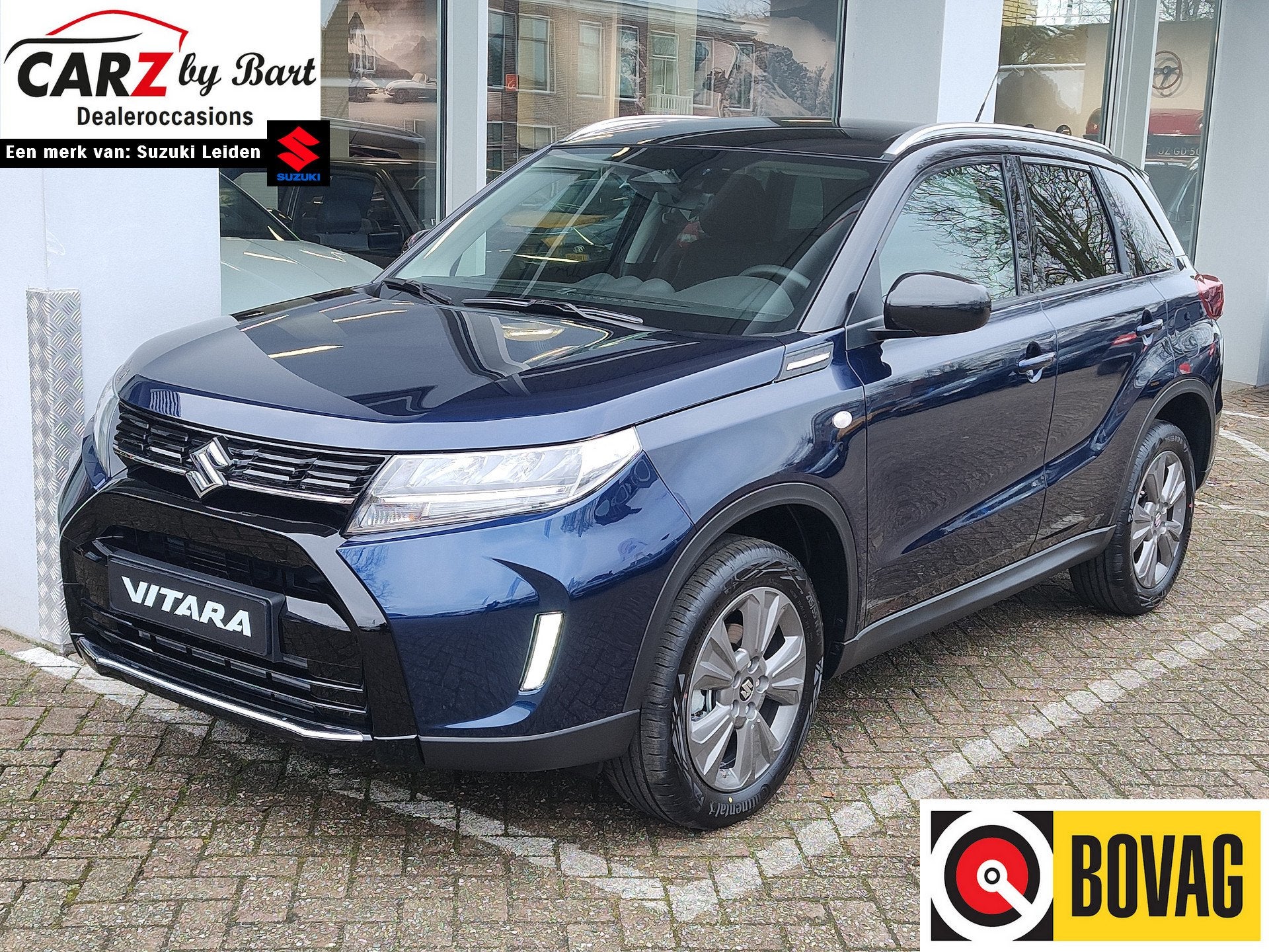 Suzuki Vitara 1.4 BOOSTERJET SELECT SMART HYBRID Direct Leve, Voorwielaandrijving, 12 maanden, Stof, Zwart