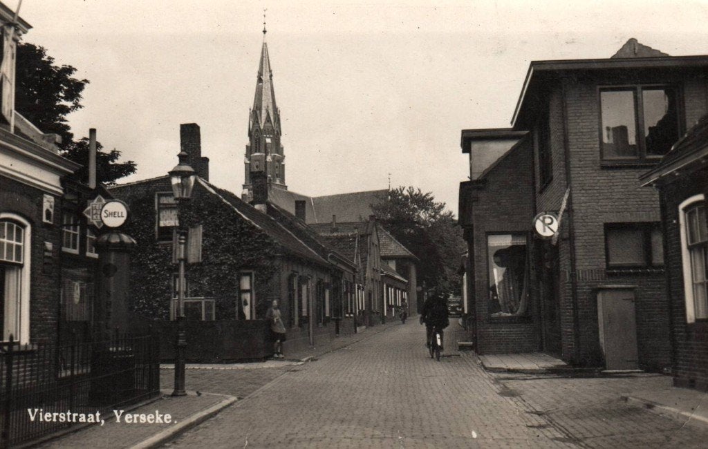 Ansichtkaart Yerseke, Verzamelen, Ophalen of Verzenden, Zeeland
