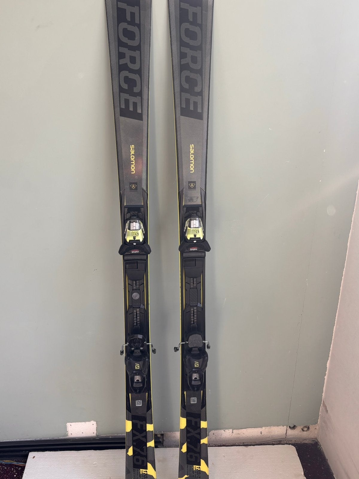 Salomon S/Force FX.76 ski's met bindingen - 170 cm, Sport en Fitness, Ophalen, 160 tot 180 cm, Salomon, Zo goed als nieuw