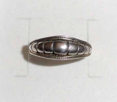 Ring zilver 925 fantasie tribal, 18 tot 19, Nieuw, Ophalen of Verzenden, Dame