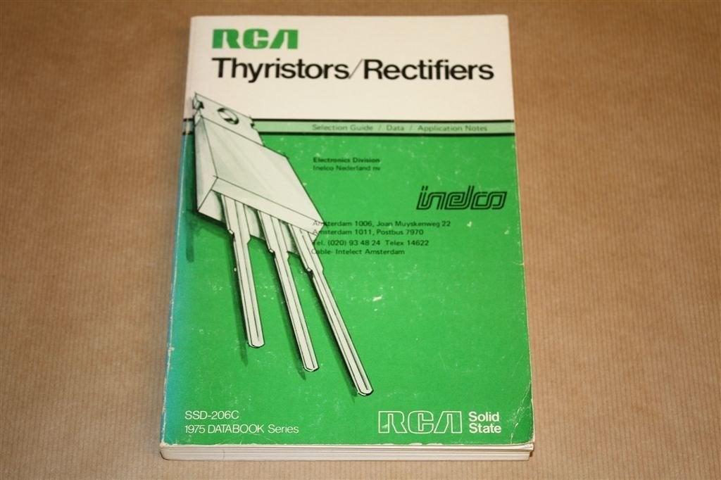 RCA Thyristors / Rectifiers, Ophalen of Verzenden, Gelezen, Bouwkunde