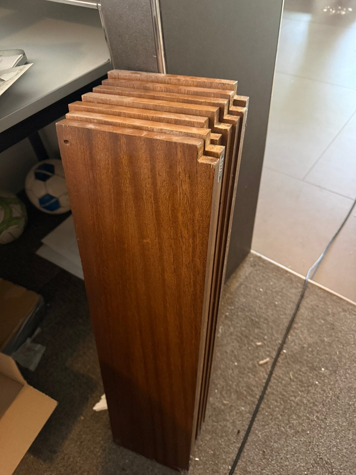 7 losse Cadovius Royal planken 80 x 20, Antiek en Kunst, Ophalen of Verzenden