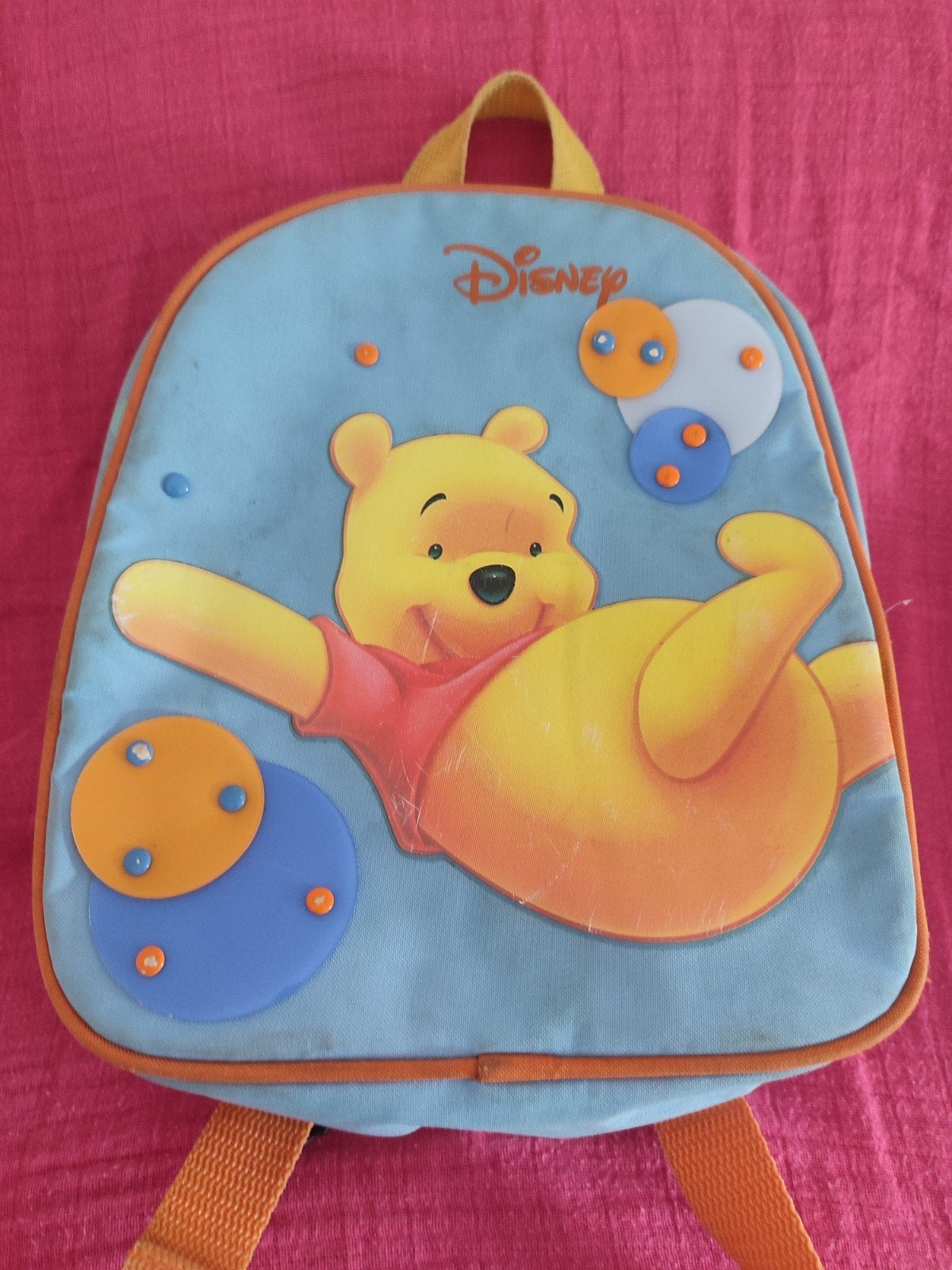 Winnie de Poeh rugtas voor jongens en meiden, Gebruikt, Minder dan 30 cm, Disney of Dora, Ophalen of Verzenden