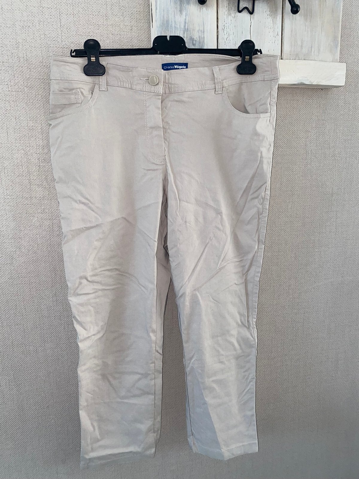 Miller & Monroe Corinna 3/4 stretch broek maat 44 beige, Kleding | Dames, Beige, Maat 42/44 (L), Ophalen of Verzenden, Zo goed als nieuw