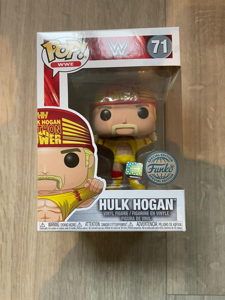 Funko pop hulk hogan 71, Ophalen of Verzenden, Zo goed als nieuw
