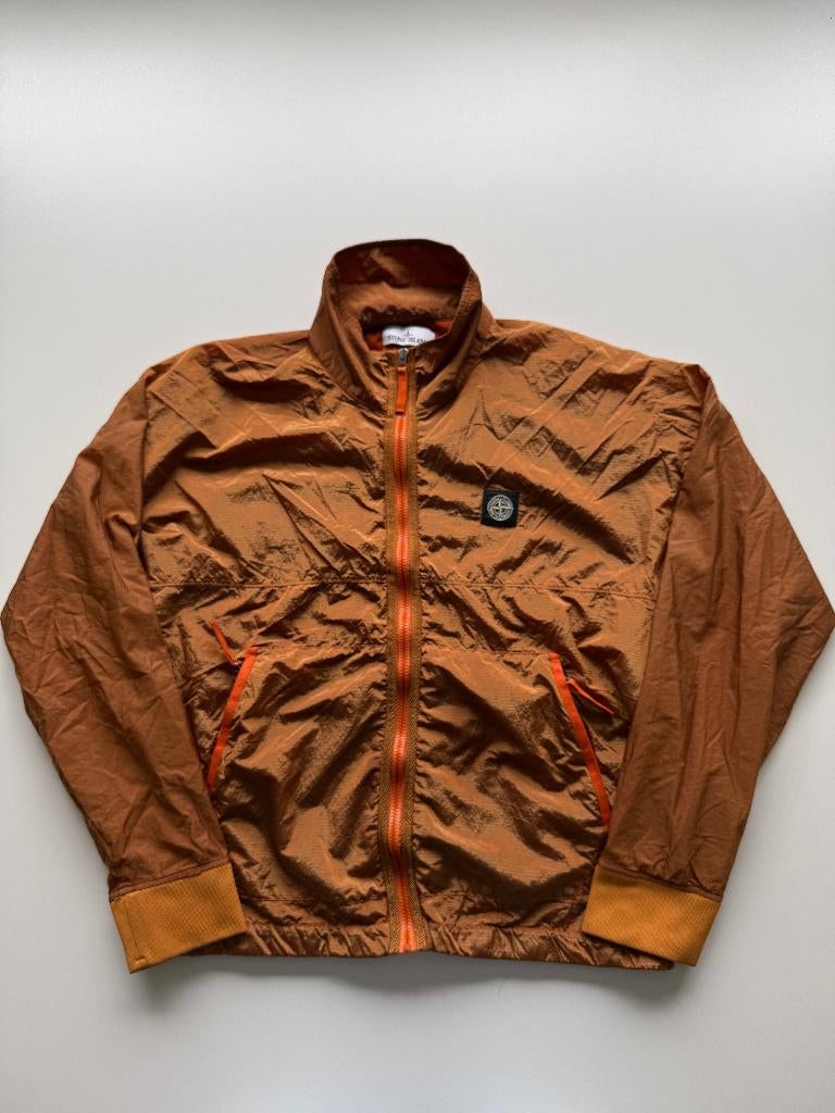 Stone Island Nylon Metal jas m oranje, Maat 48/50 (M), Oranje, Ophalen of Verzenden, Stone Island