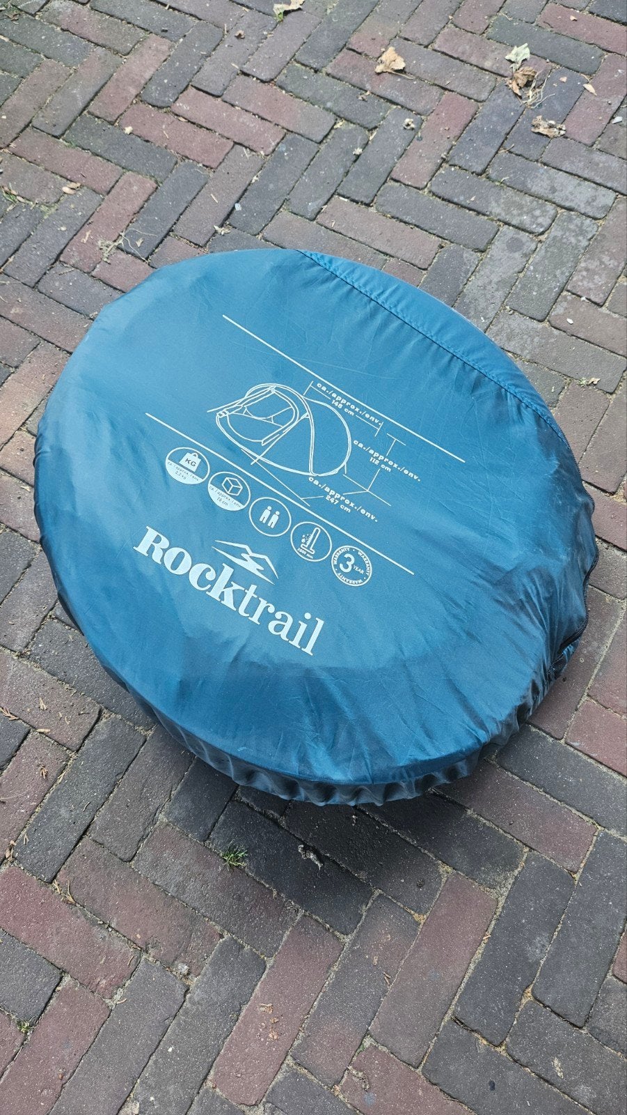 Rocktrail tent - Compacte en lichte koepeltent, Ophalen, Gebruikt, Tot en met 2