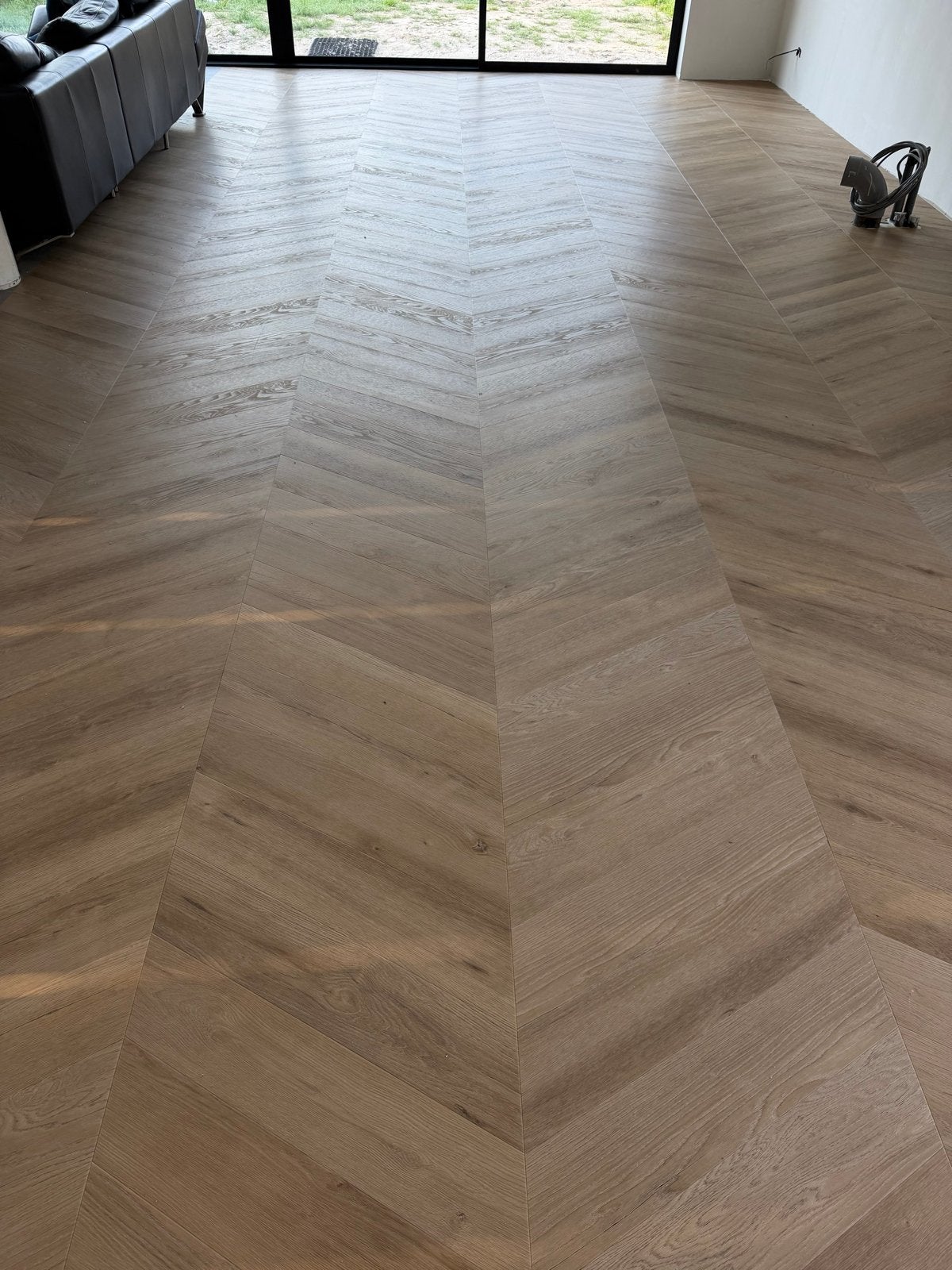 DD PVC Hongaarse Punt boterkoek Vloerdelen, Ophalen, Kunststof, Nieuw, Vloerdelen of -planken