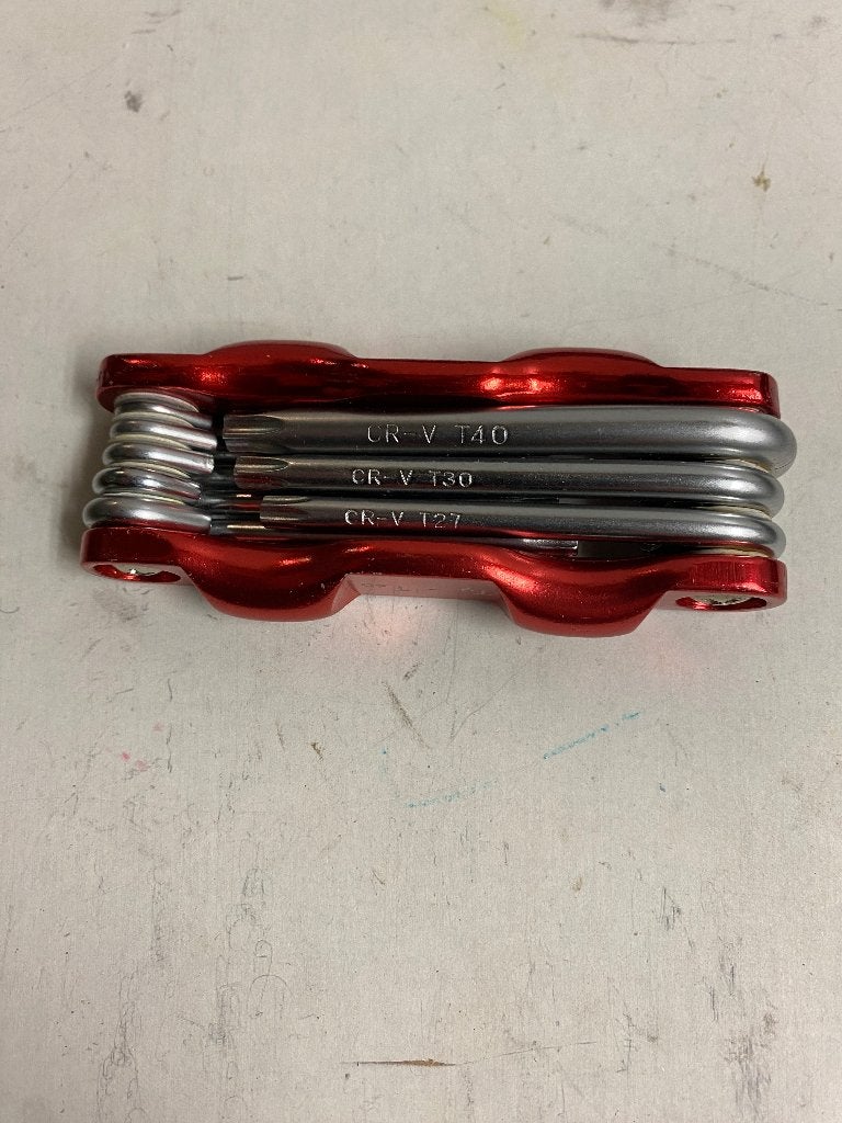 T9-T40 Torx Sleutelset - Compact en Handig, Doe-het-zelf en Verbouw, Gereedschap | Handgereedschap, Ophalen of Verzenden, Zo goed als nieuw