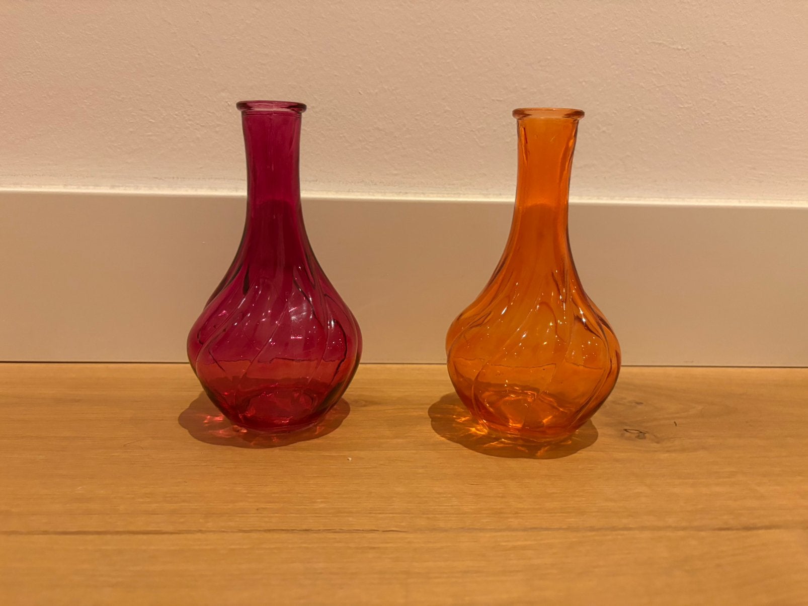 Leuke kleine vaasjes, Huis en Inrichting, Woonaccessoires | Vazen, Ophalen, Overige kleuren, Minder dan 50 cm, Glas
