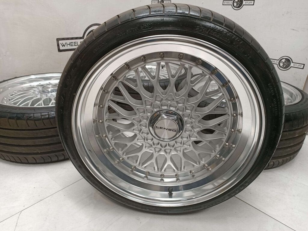 Lenso breedset lichtmetaal velgen 19"inch 5x112, Auto-onderdelen, Banden en Velgen, Ophalen, Gebruikt, 19 inch, Banden en Velgen