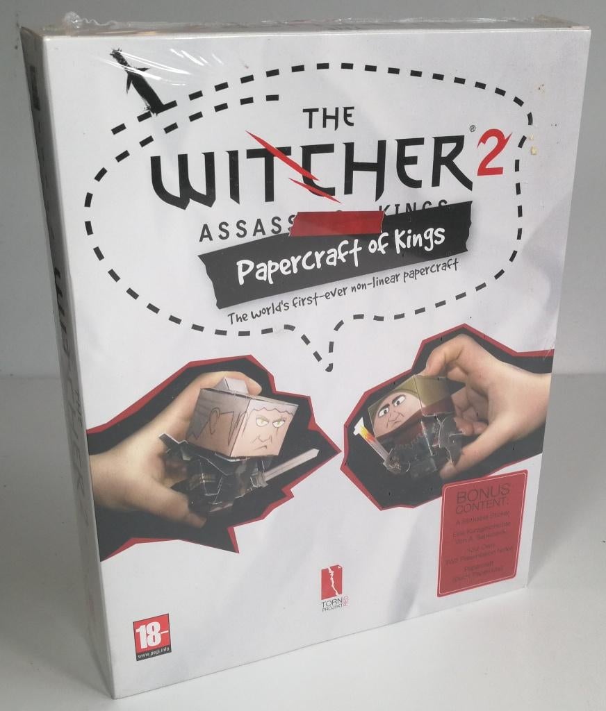 The Witcher 2 papercraft, 1 speler, Zo goed als nieuw, Vanaf 3 jaar, Ophalen